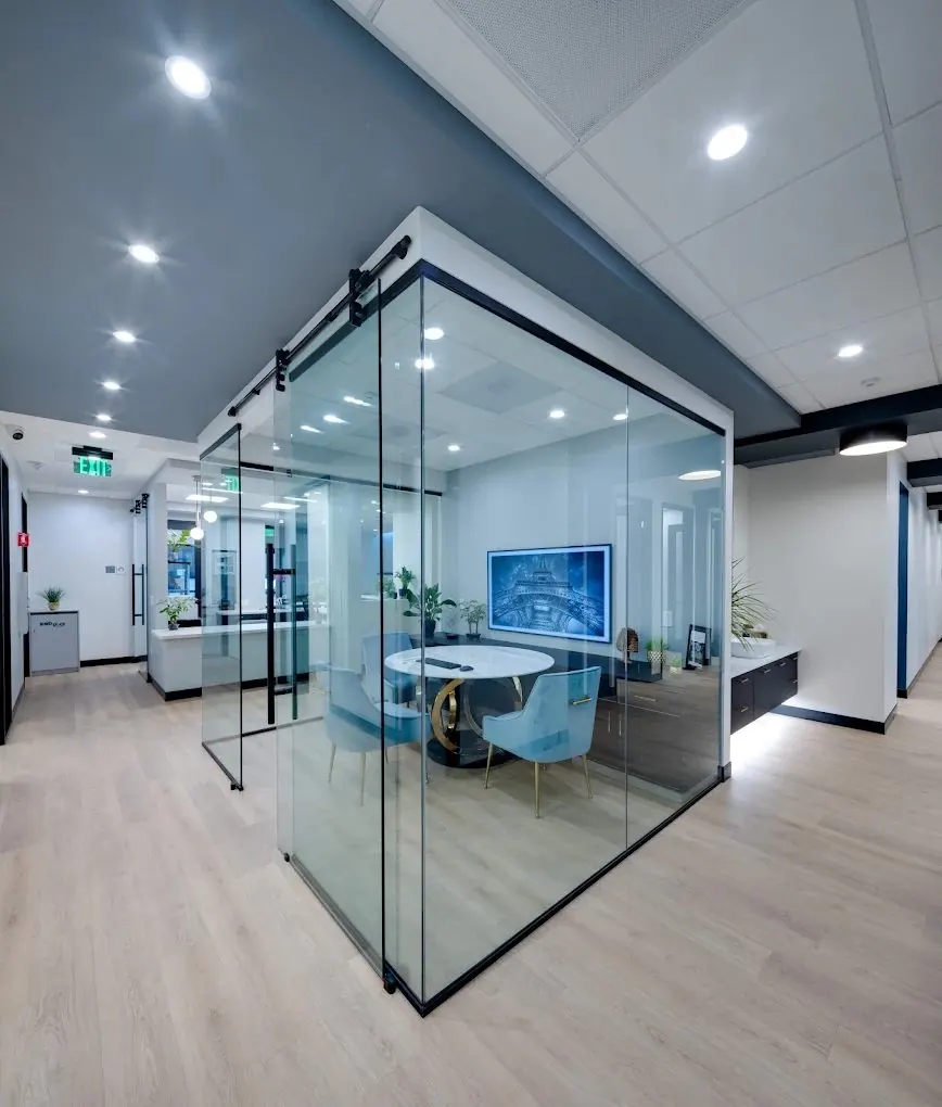 Bright consultation room at Oak Tree Dental in Poway, CA